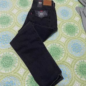 Levi’s black denim